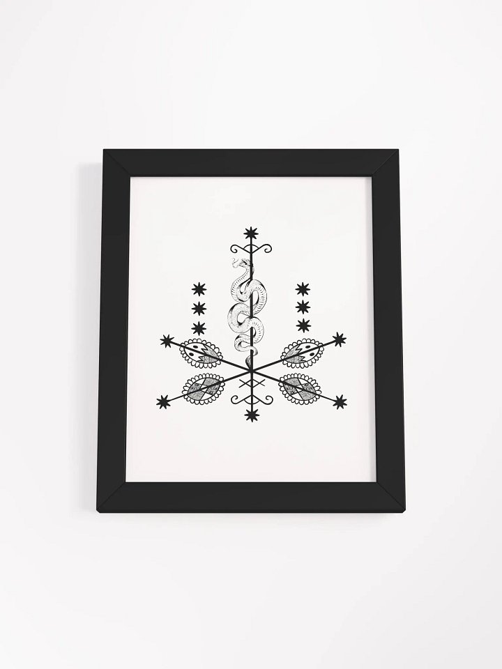 Frame with Ti Jean Petro vèvè product image (8)