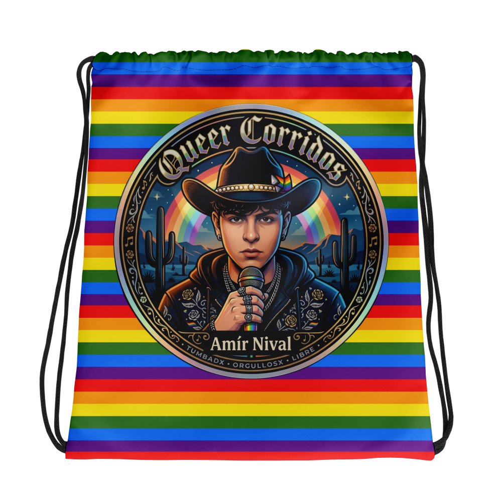 Mochila de cordón Queer Corridos Pride product image (1)