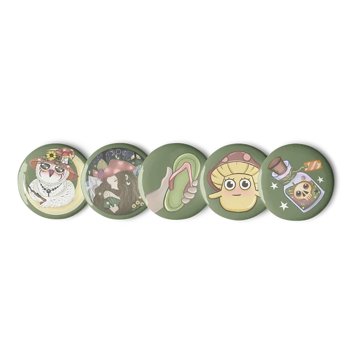 EnchantedLuna Official Channel Pins – Series 1 product image (1)