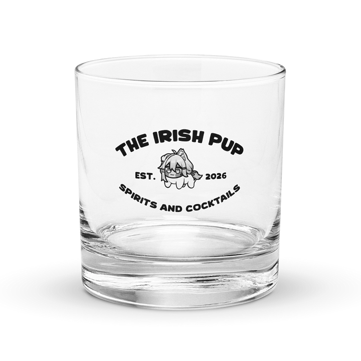 The Irish Pup Rocks Glass product image (1)