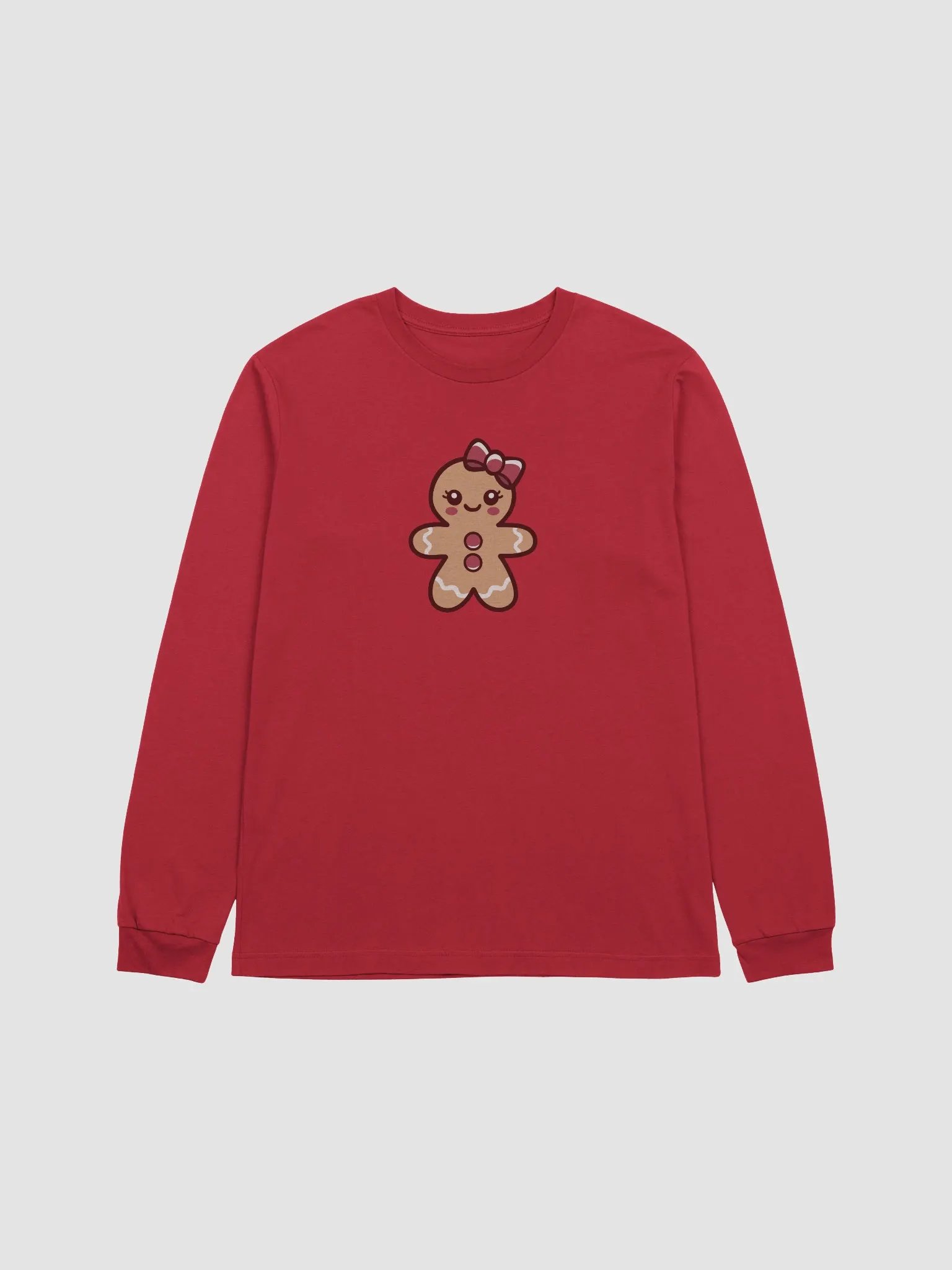 Gingerbread Girl Supersoft Long Sleeve Slimmer Fit Shirt product image (1)