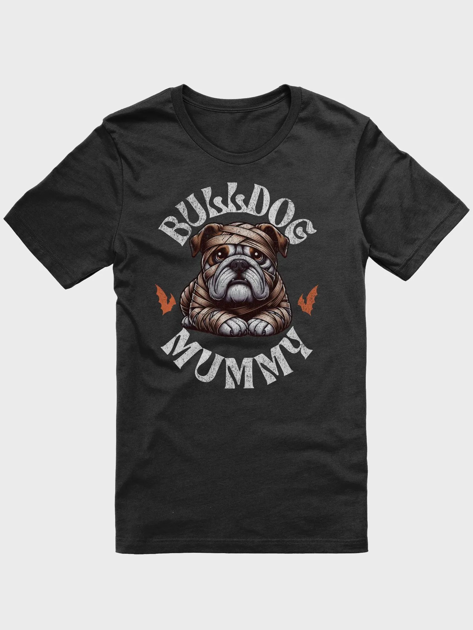 Halloween Mummy Bullog T-Shirt product image (2)
