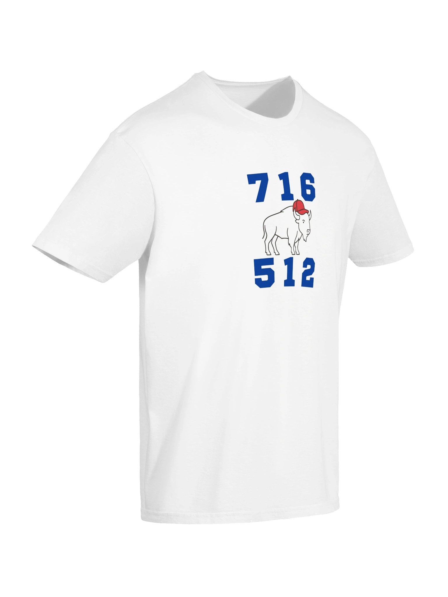 716 x 512 White T-Shirt product image (3)