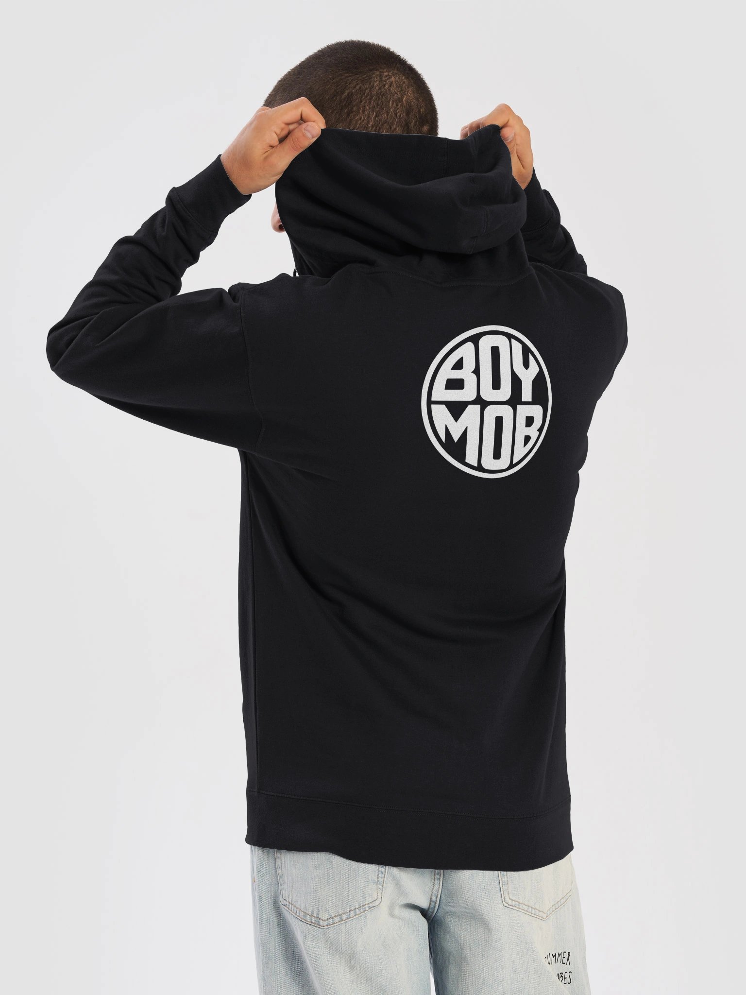 BOY MOB Zip-Up Hoodie product image (5)