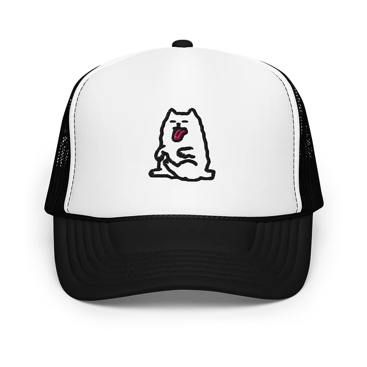🛏️ Bed Rotting | Black & White Trucker Hat 🧢 product image (1)