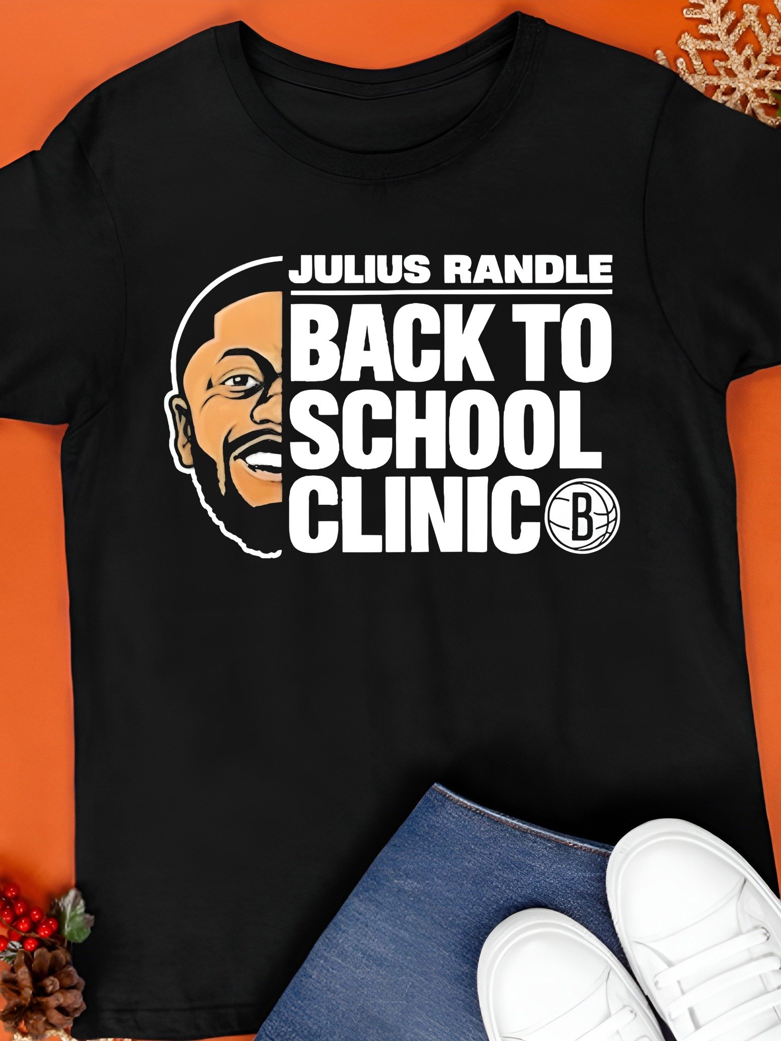 Julius Randle Back to School Clinic Shirt product image (1)