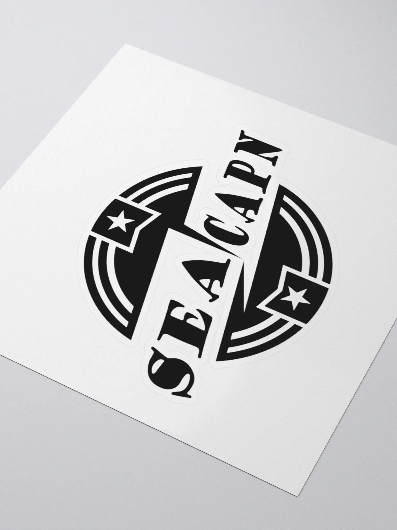 SeaCapn Logo Sticker product image (8)