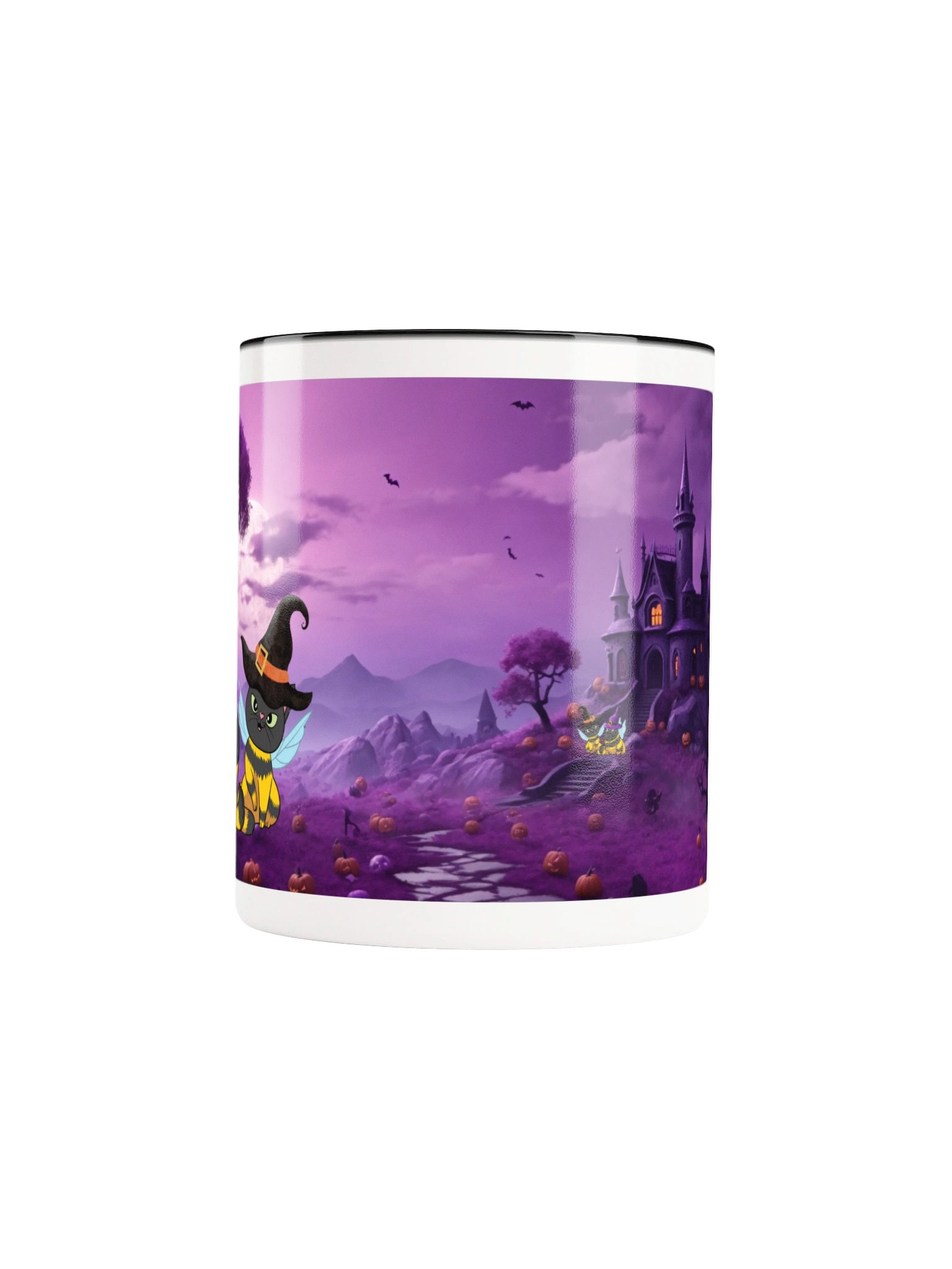 Halloween Black Cat Witch Mug product image (34)