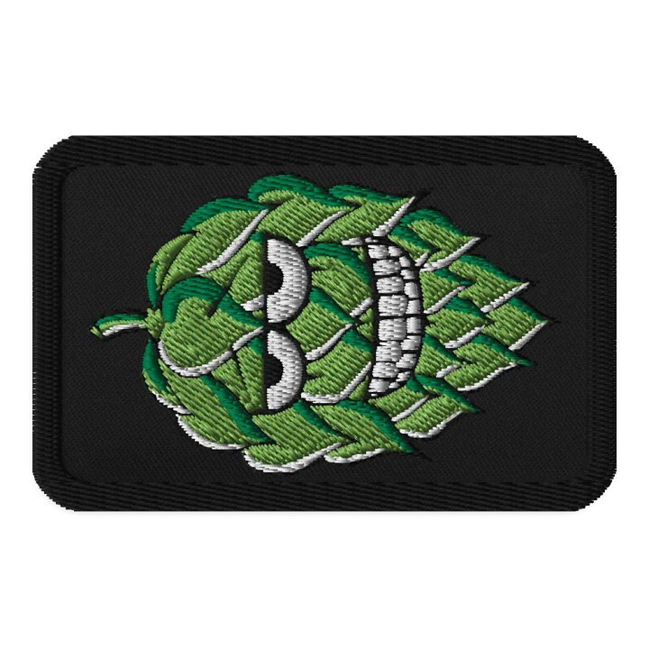 Hop Head Embroidered Patch product image (1)