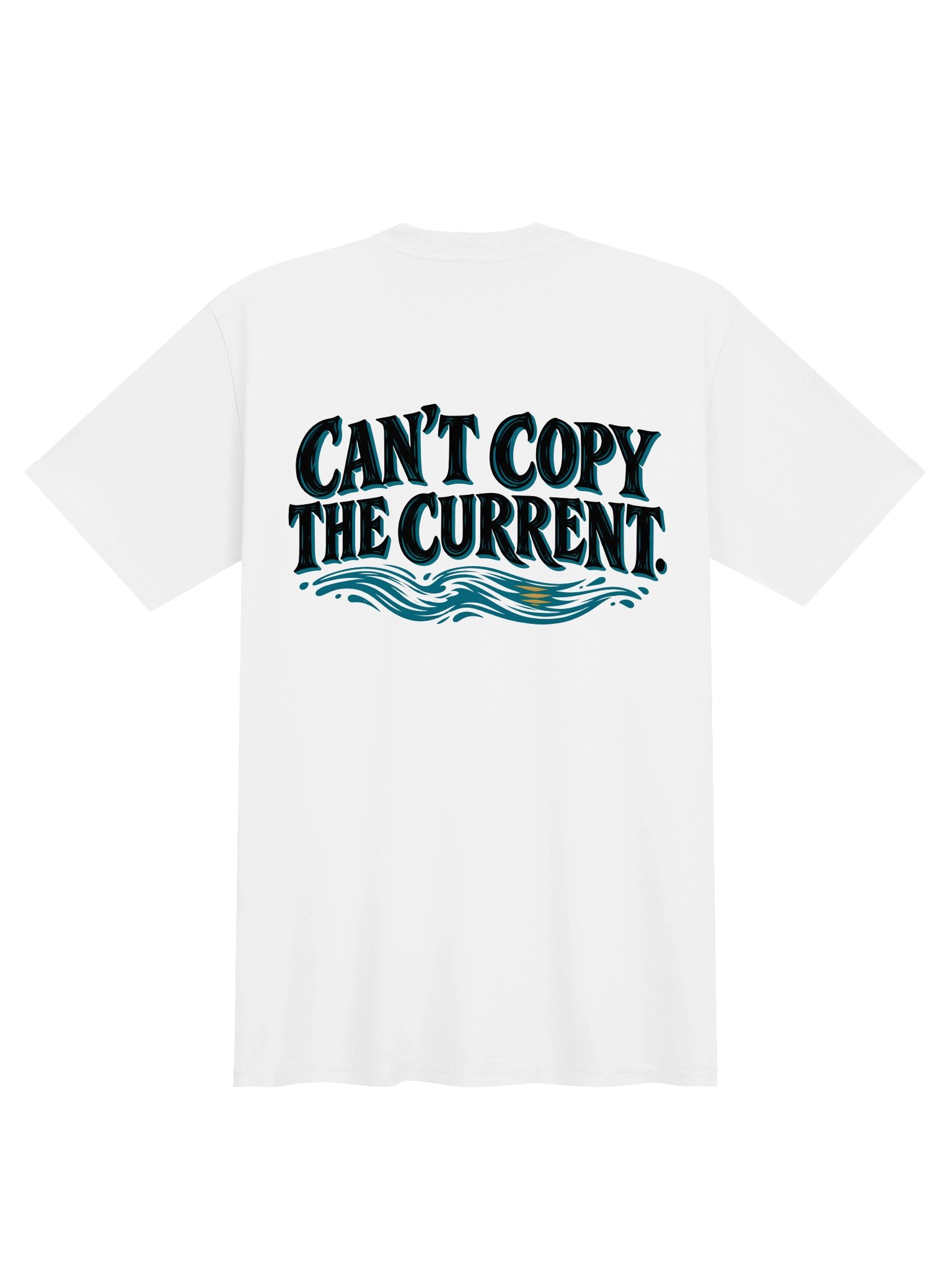 904 River City Original — Can’t Copy the Current White T-Shirt product image (2)