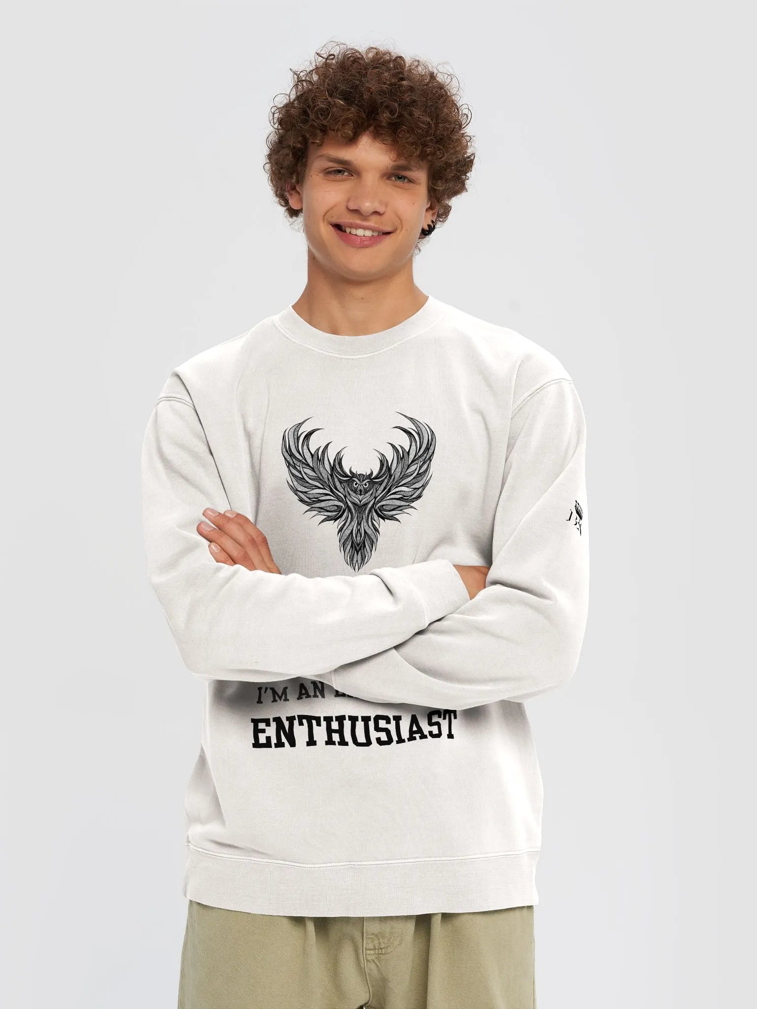 I'm not a perfectionist, I'm an excellence enthusiast Regular Fit Sweatshirt product image (3)