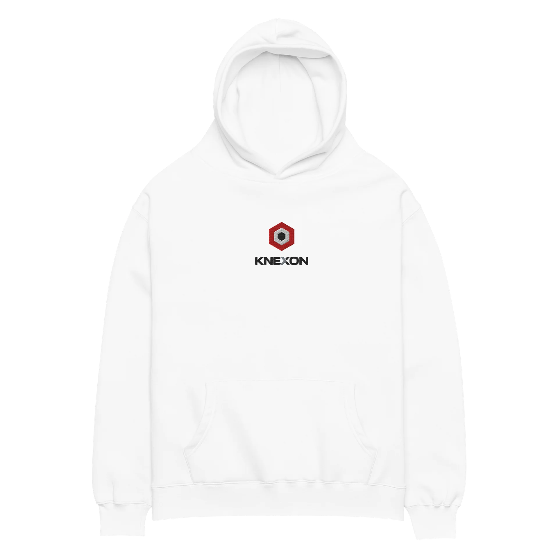 KNEXON Full Logo Alternate Premium Hoodie - White product image (4)