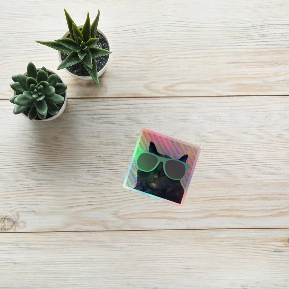 Cool Kyle Holographic Sticker Sheet product image (10)