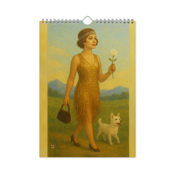 2026 Tarot Through Time Wall Art Calendar product image (1)