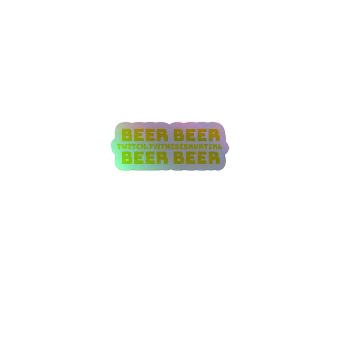 Beer Beer sticker product image (1)