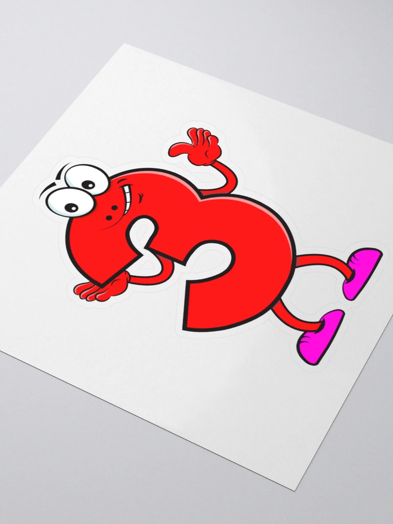 NUMBER 3 THUMBS-UP STICKER product image (7)