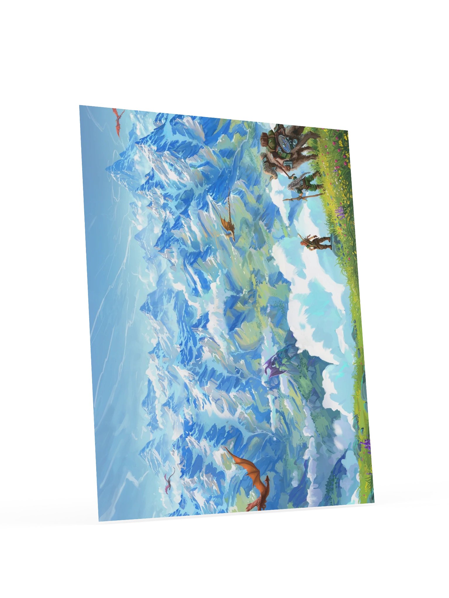 There Be Dragons Here Art Print product image (21)