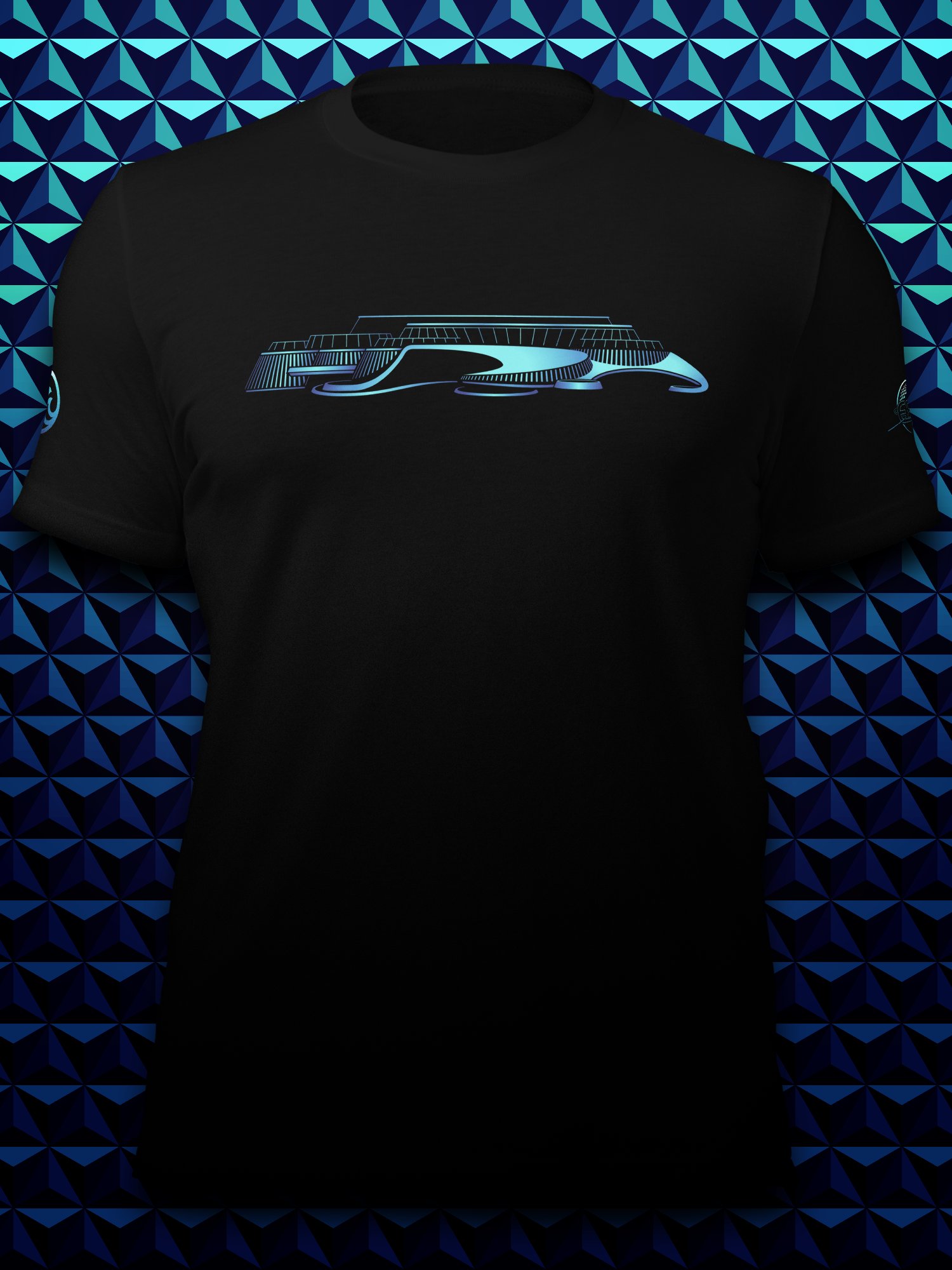 SEAS Line Art Unisex T-Shirt product image (1)