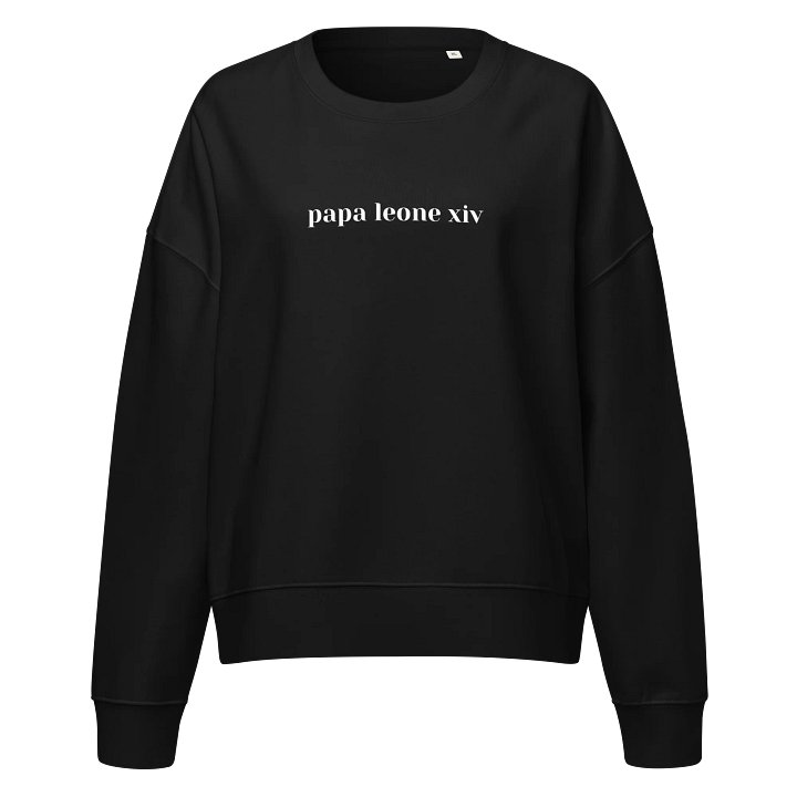 papa leone xiv "pope leo the 14th" crewneck product image (1)