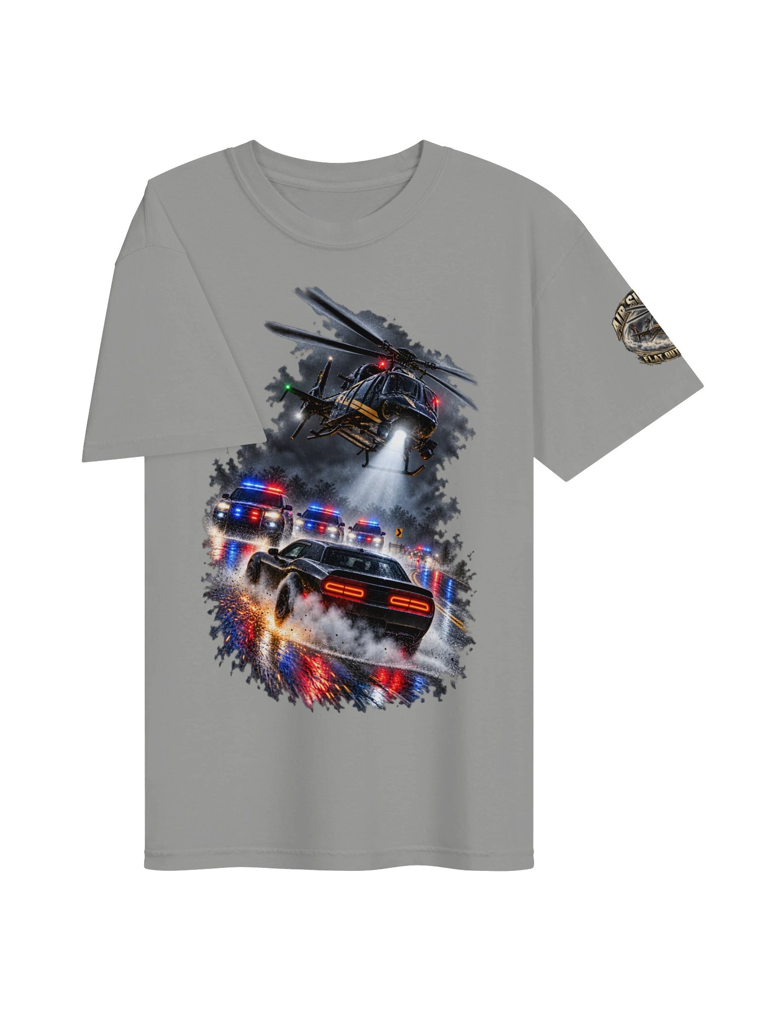 You Can Run. We Can Fly. Air Support T-Shirt | FLAT OUT BROKEN™ product image (113)