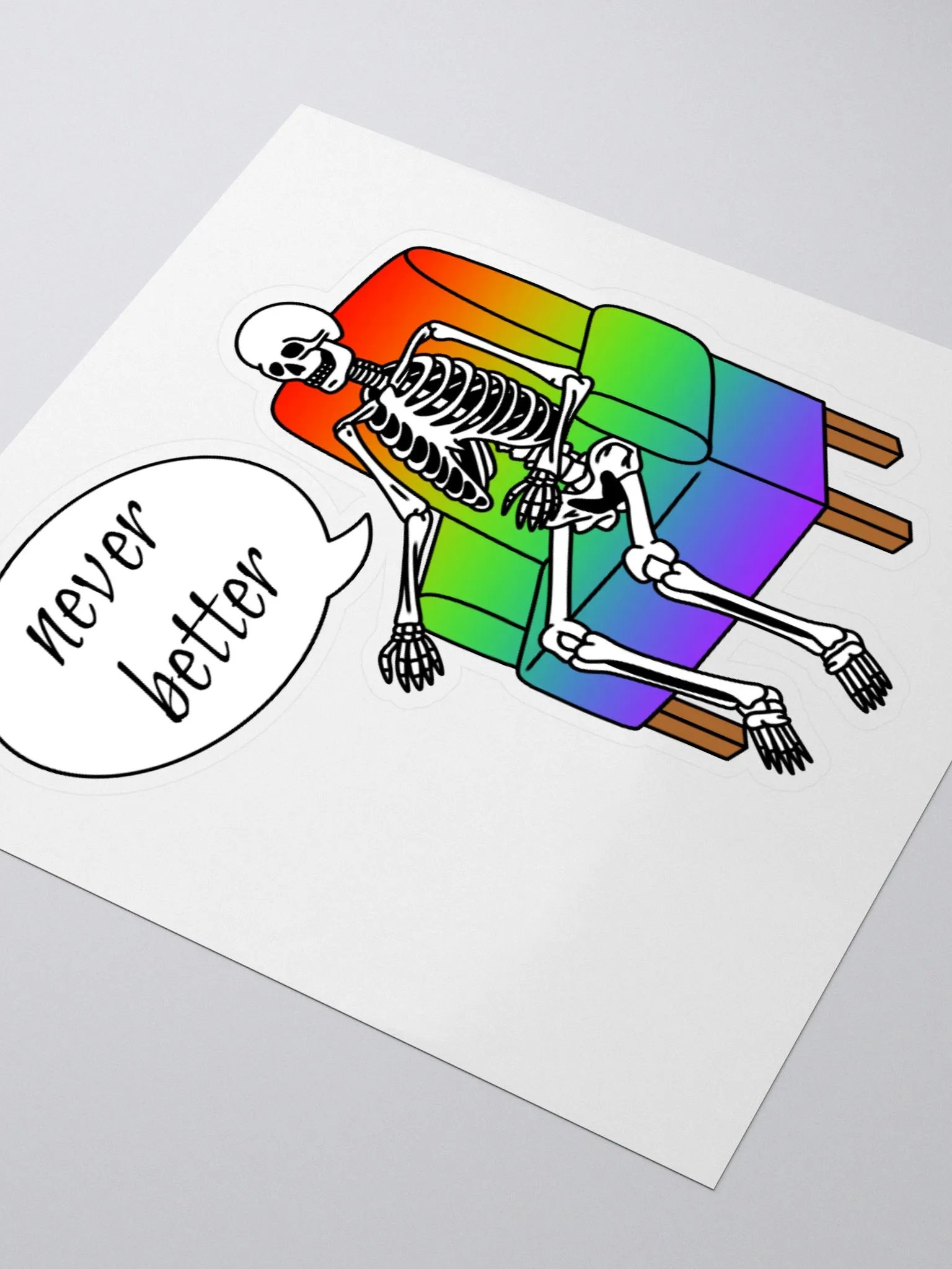 Never Better Sticker product image (3)