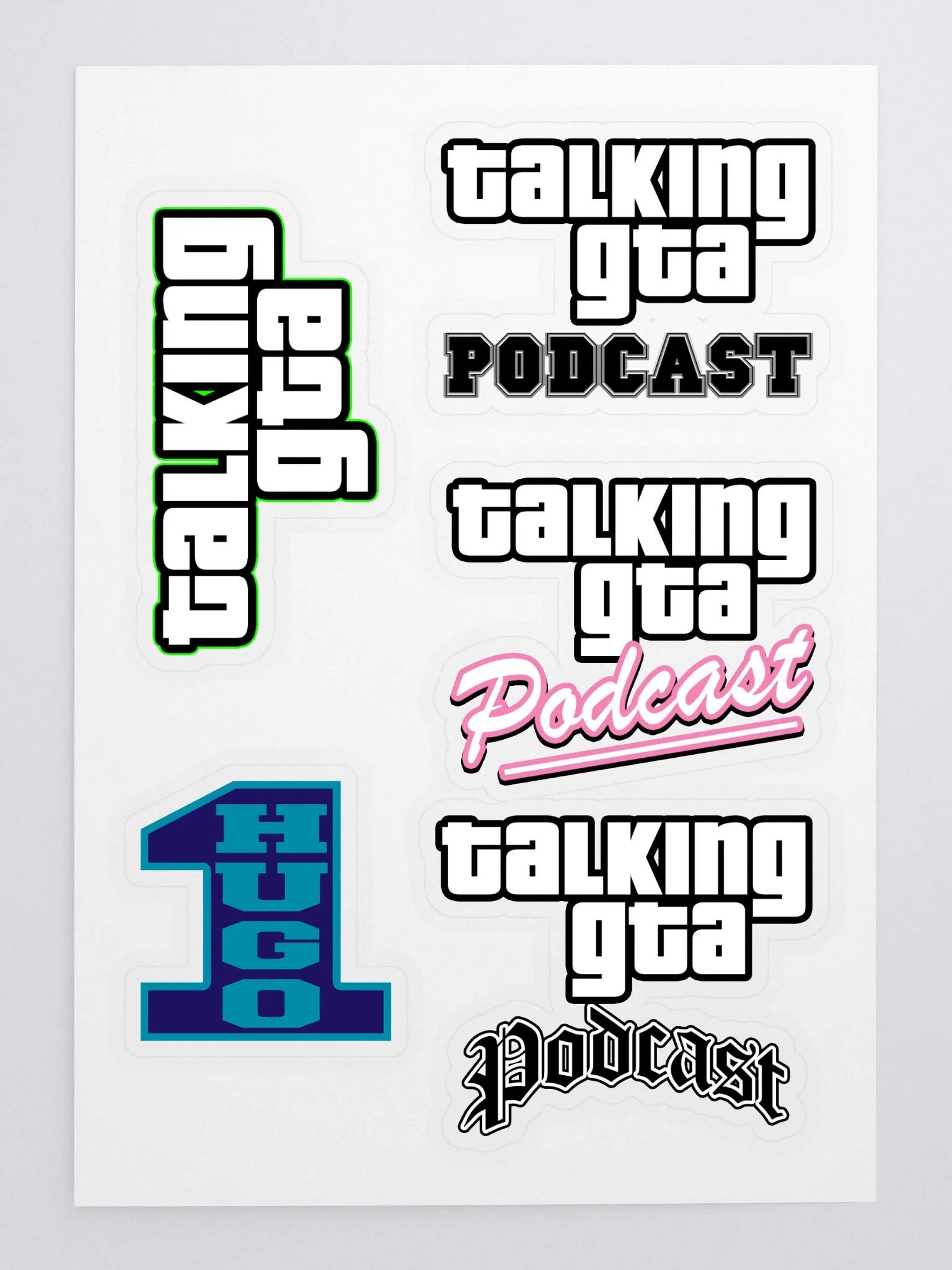 Talking GTA Stickers product image (3)