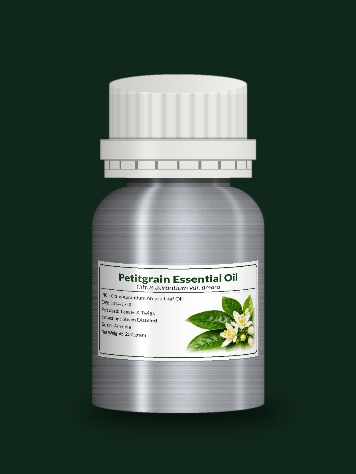 Petitgrain Essential Oil (Citrus aurantium amara leaf) product image (1)