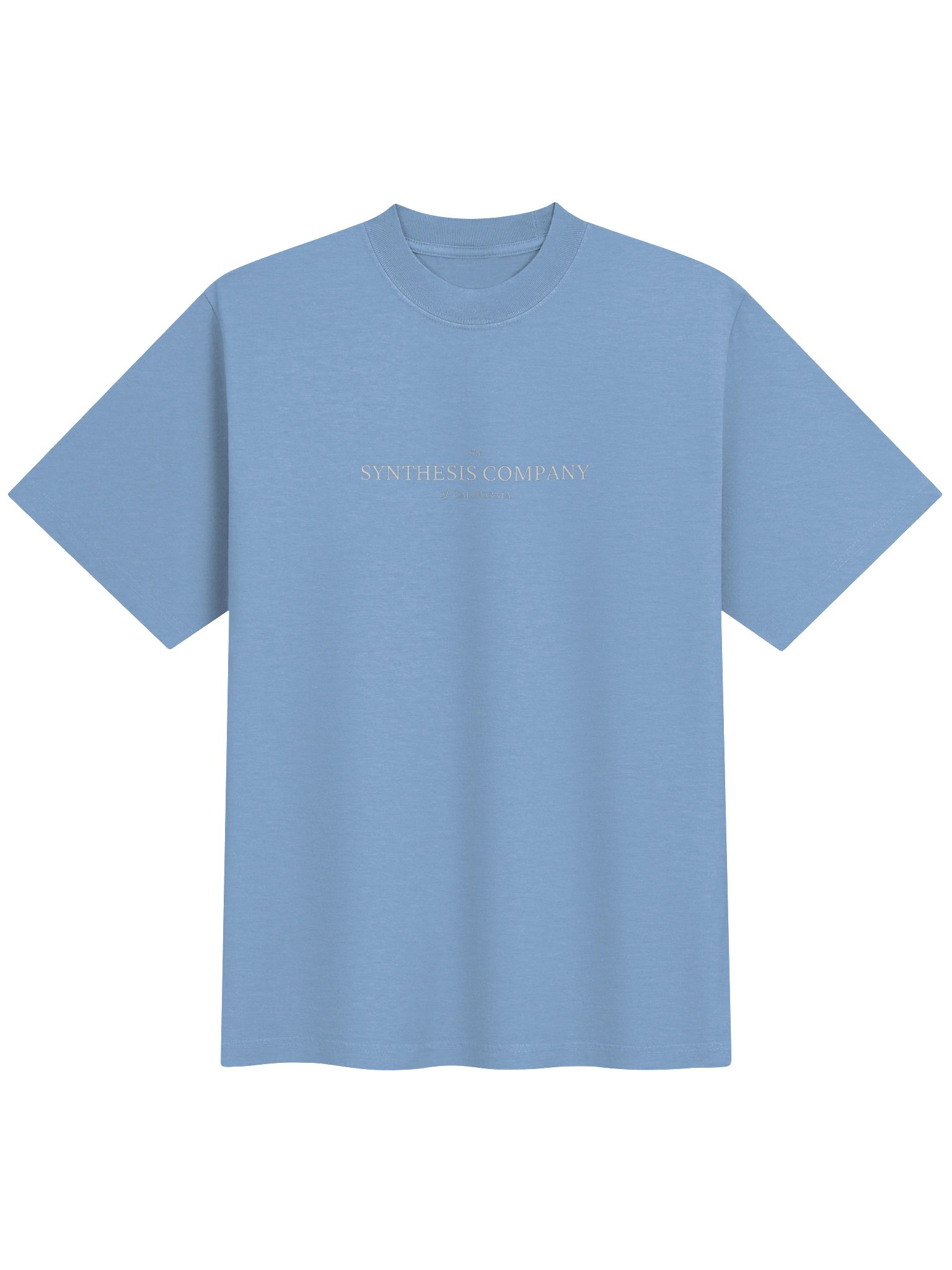 Synthesis — Micro Dot Tee / Washed Denim product image (1)