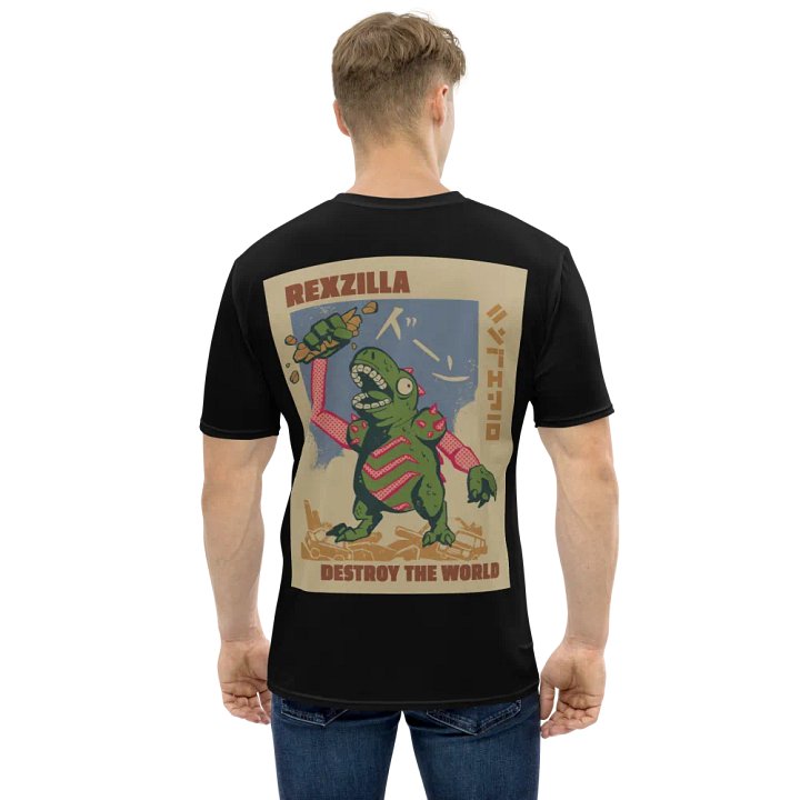 Rexzilla Poster T-Shirt - Black product image (1)