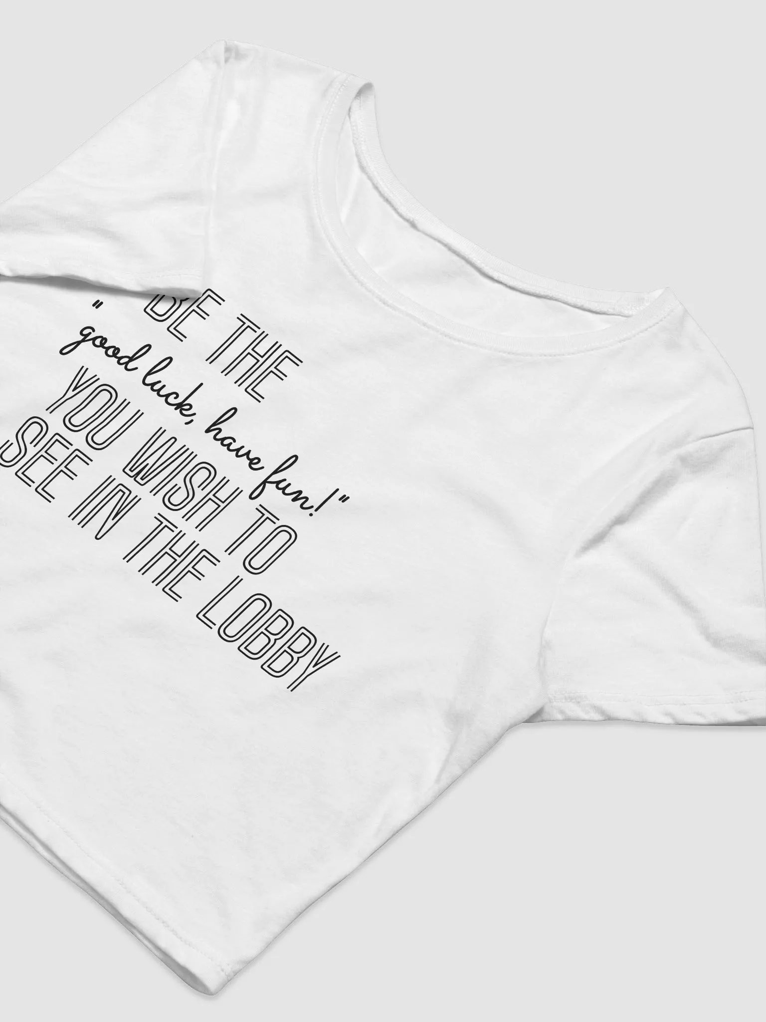 GLHF Crop Tee product image (6)