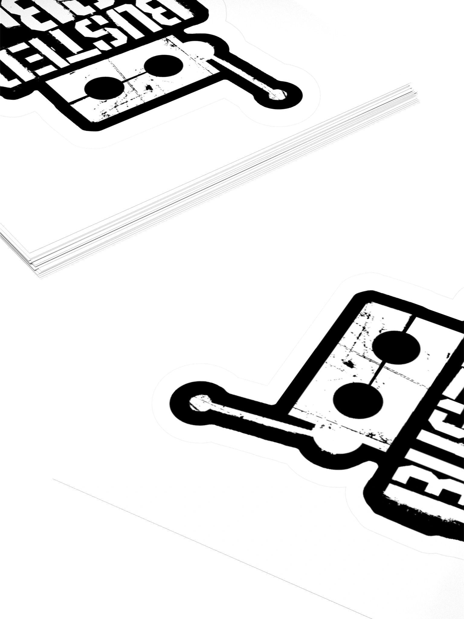 Busted Robut Sticker product image (4)