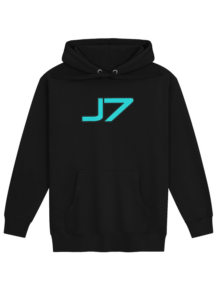 J7 Logo Hoodie Black product image (1)