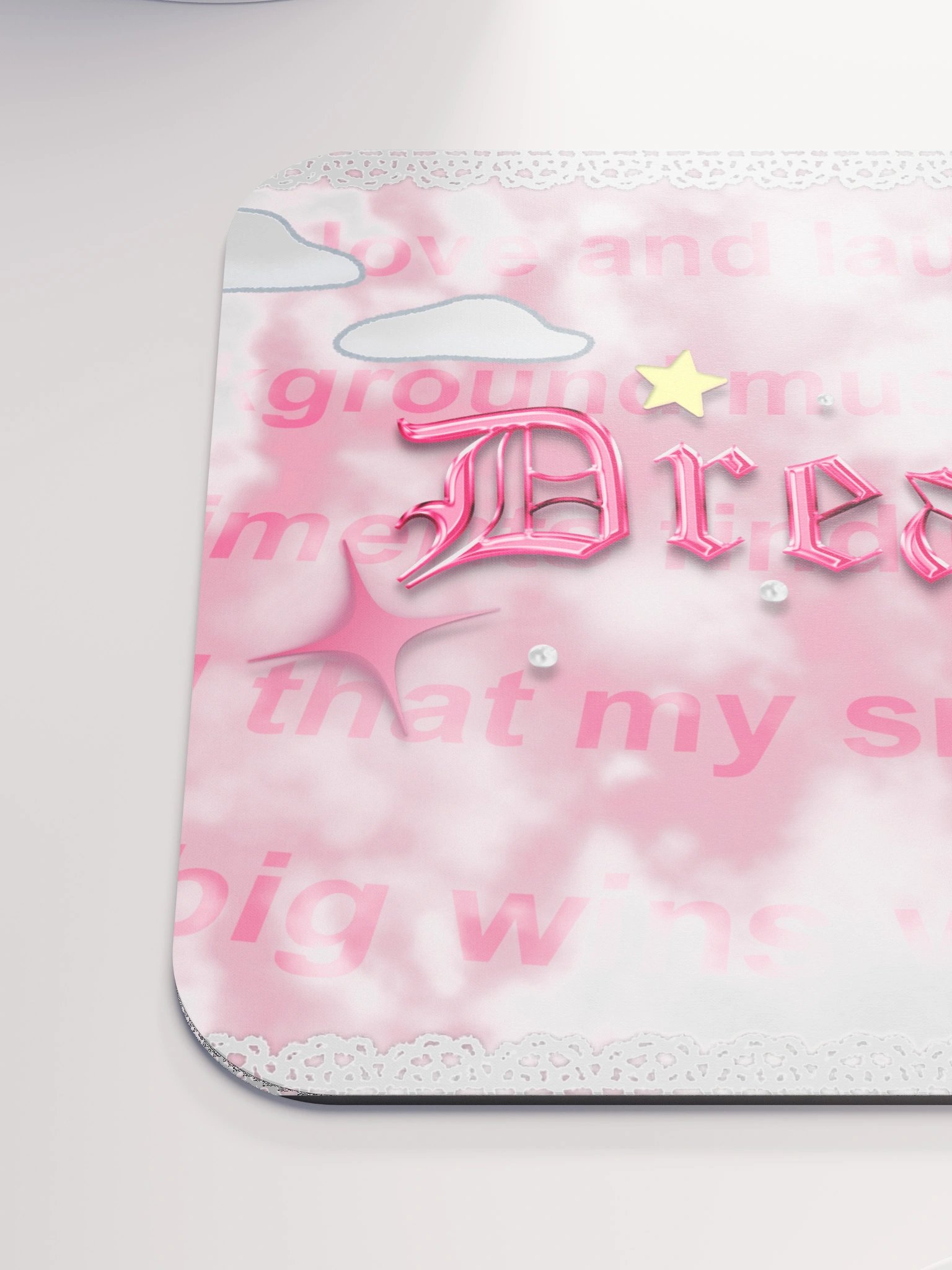 Dreamer (Mouse Pad - Pink) product image (7)