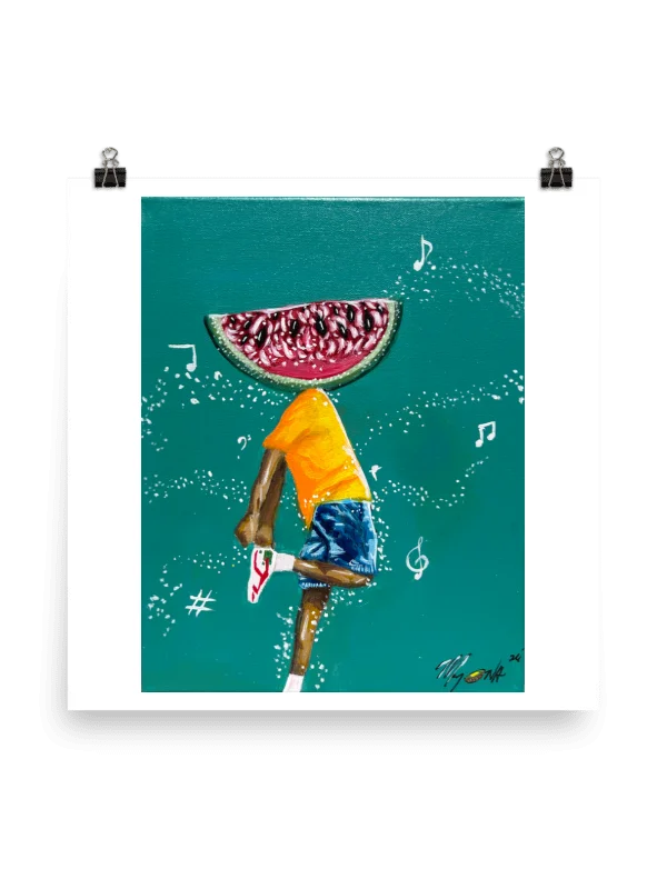Watermelon Rhythm Print product image (1)
