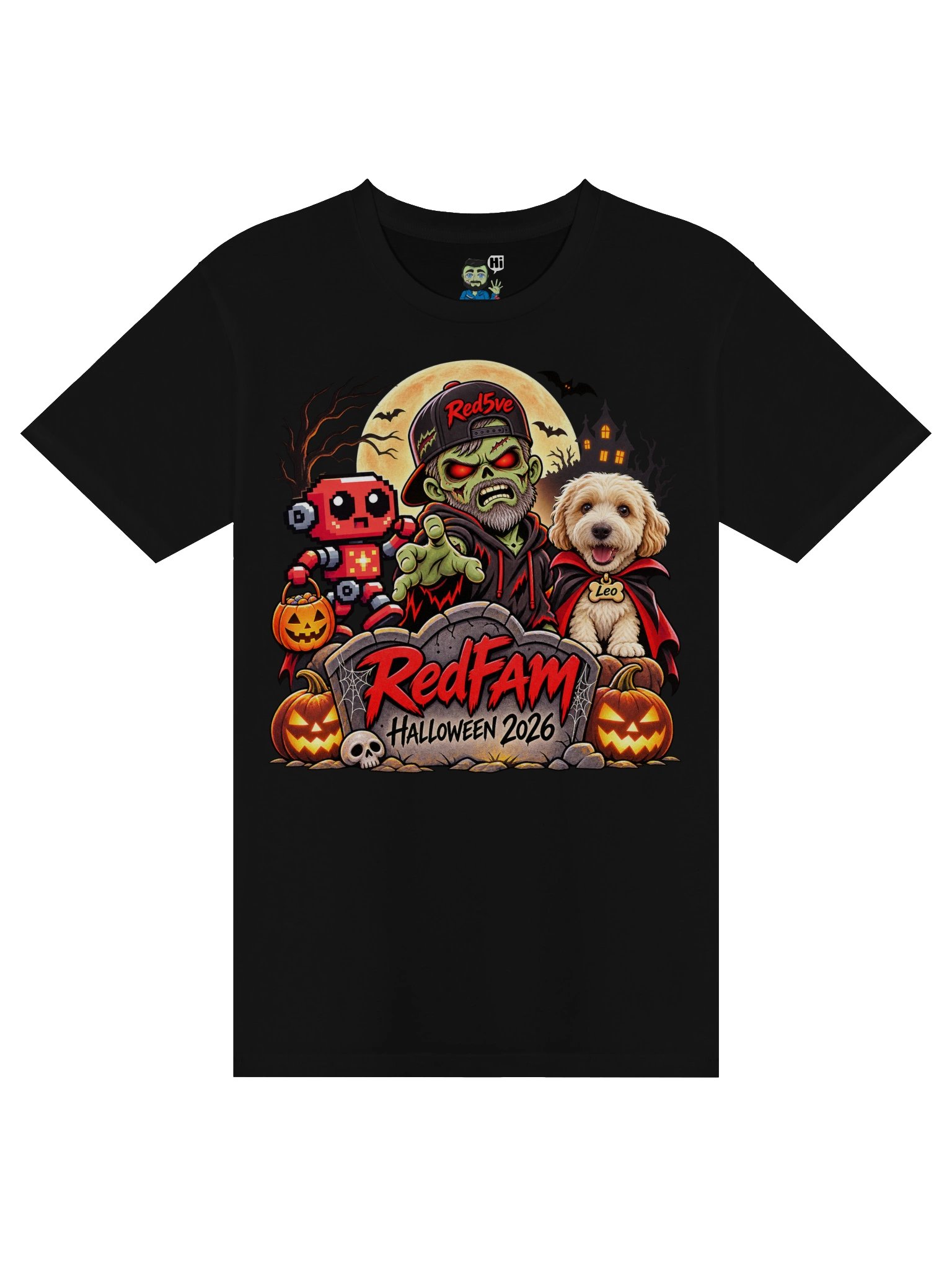RedFam Halloween 2026 Tee product image (1)