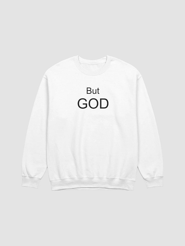 BUT GOD Midweight Classic Crewneck Sweatshirt product image (1)