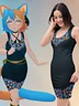 Keidakat Bodycon Goddess Dress
