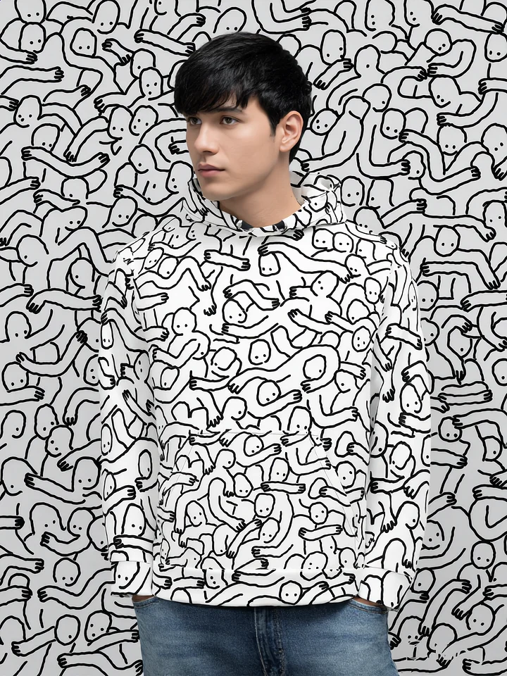 Overstimulated Shadowplay Unisex Cotton Hoodie product image (2)