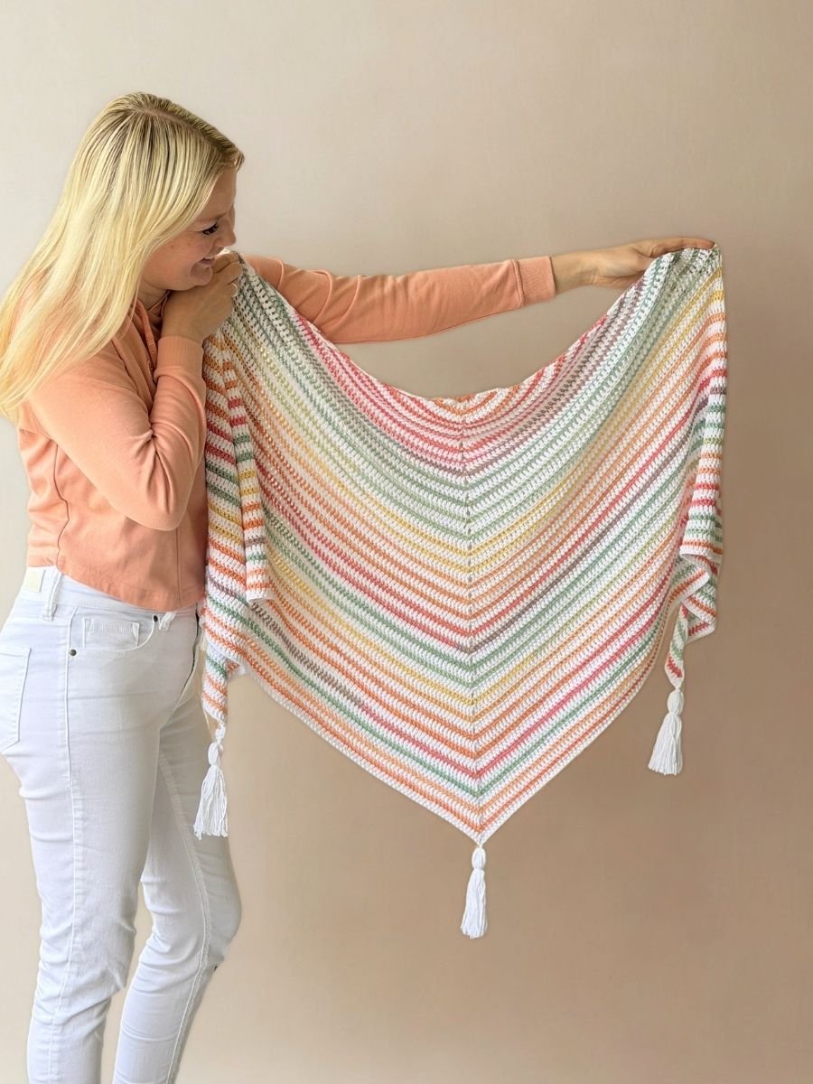 Easy Stripes Shawl product image (2)