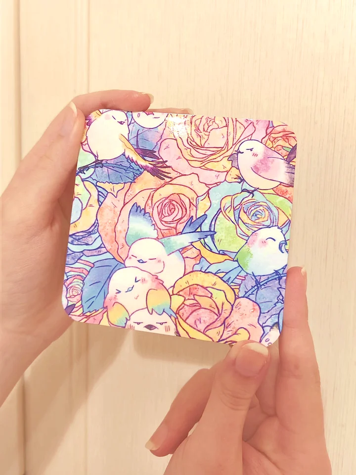 Prideful Birbs Coaster V2 product image (1)