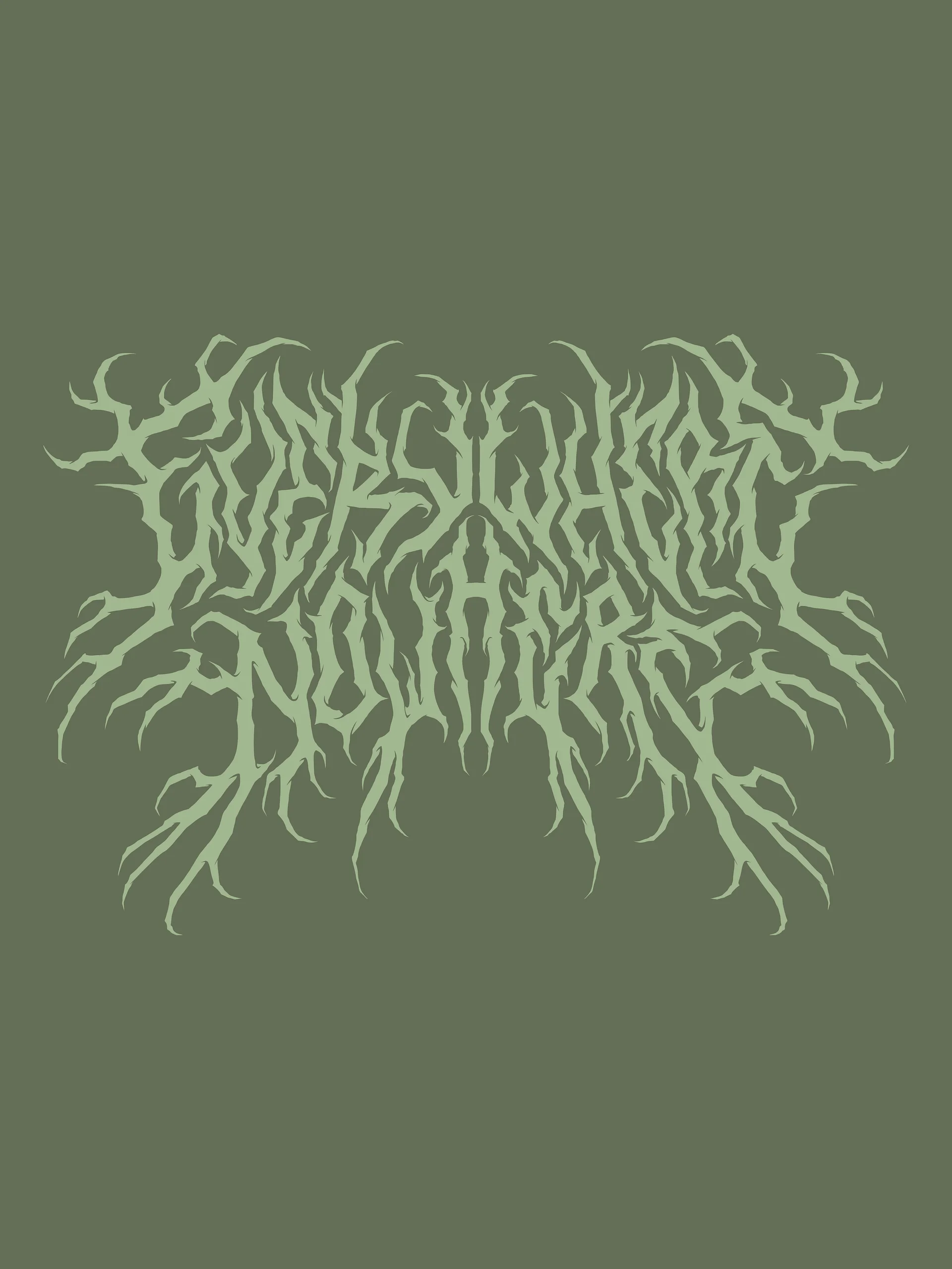 Metal Logo T-Shirt - Green product image (3)