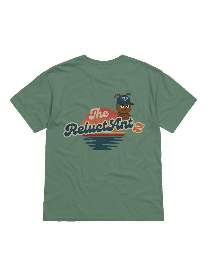 Screw U T-Shirt by The ReluctAntz – Light Green product image (2)