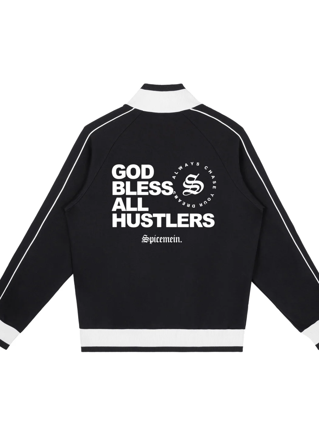 GBAH Color Block Raglan Sleeve Zip Track Jacket product image (2)