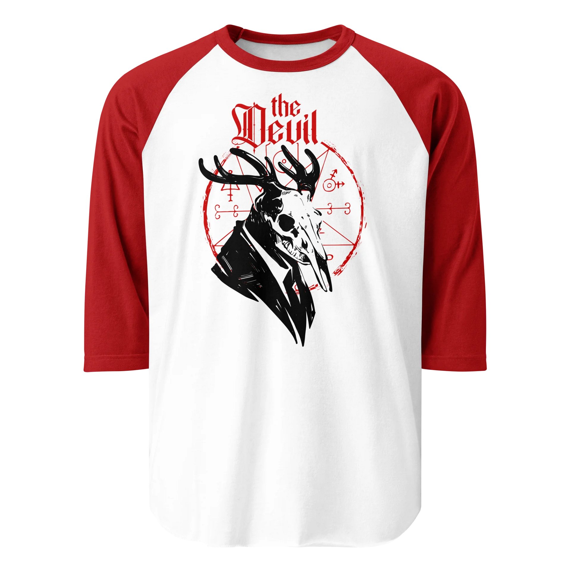 The Devil baseball T-Shirt product image (3)