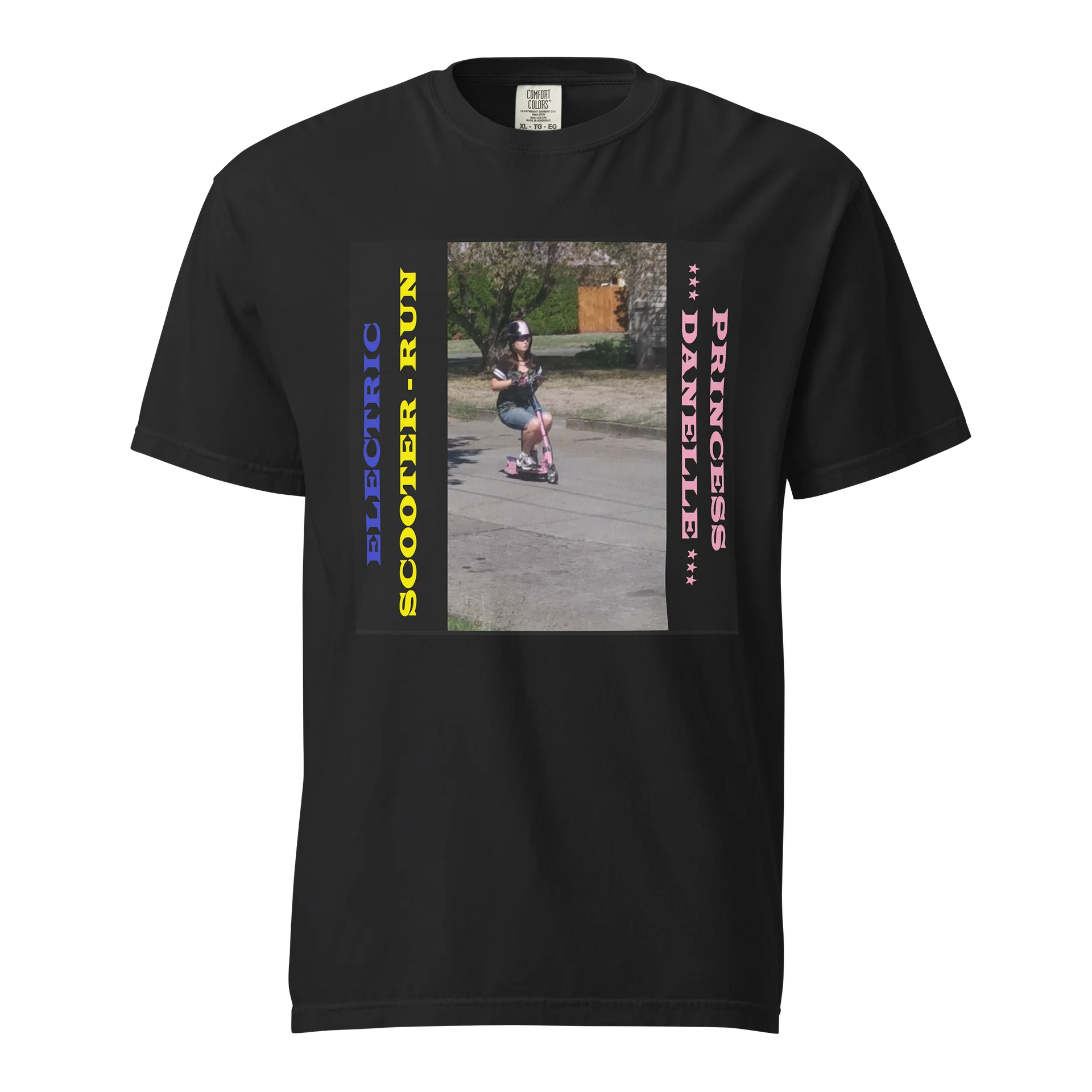 Pink Scooter Ride Graphic Tee product image (1)