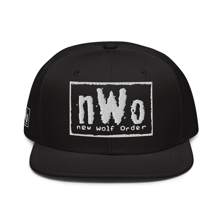 New Wolf Order Black & White SnapBack Cap product image (1)