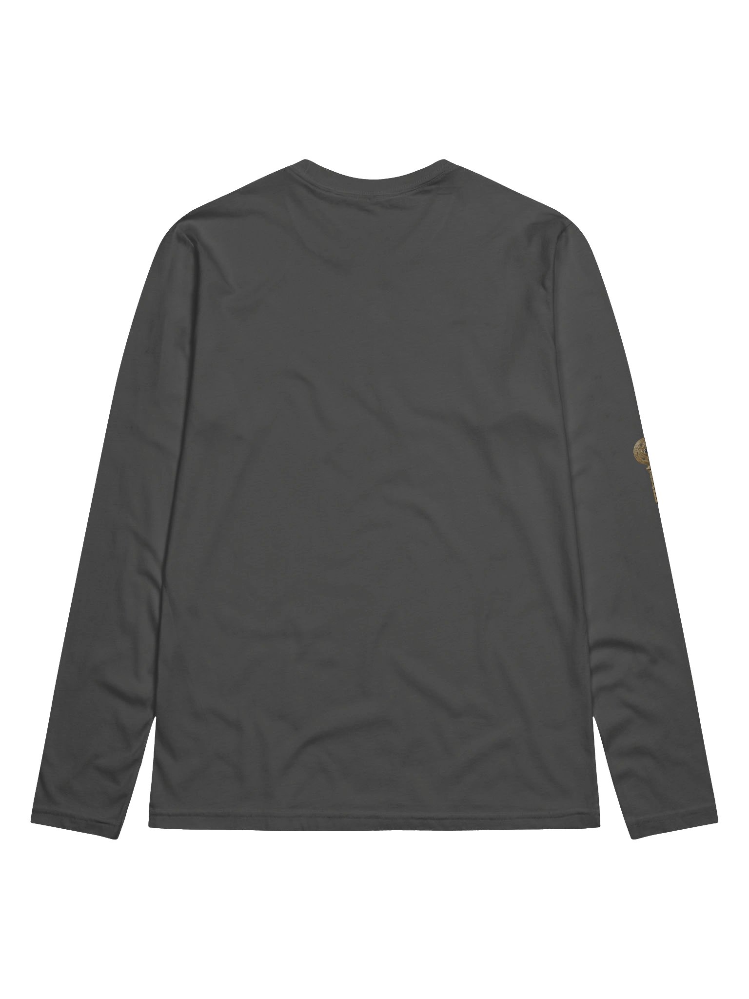 The Gatekeeper’s Key – Heavy Metal Sigil Line Edition (Front + Right Sleeve Print) | Premium Fitted Long Sleeve product image (2)