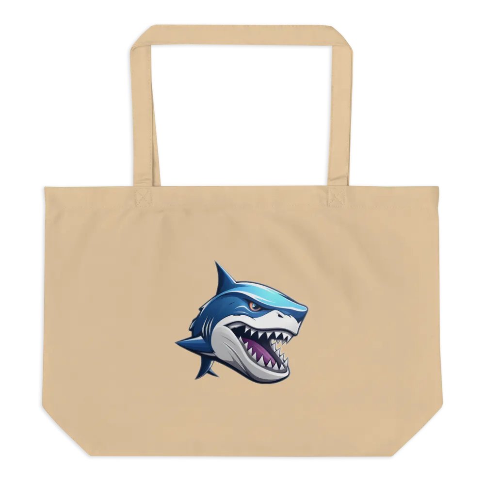 Ferocious Shark Emblem Tote product image (6)