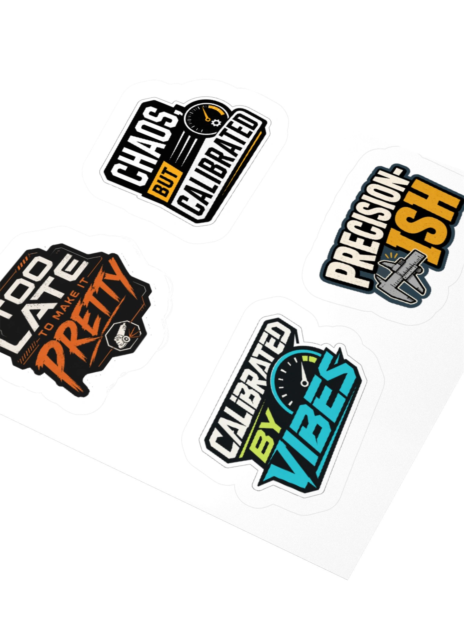 Calibrated Chaos Sticker Pack product image (9)