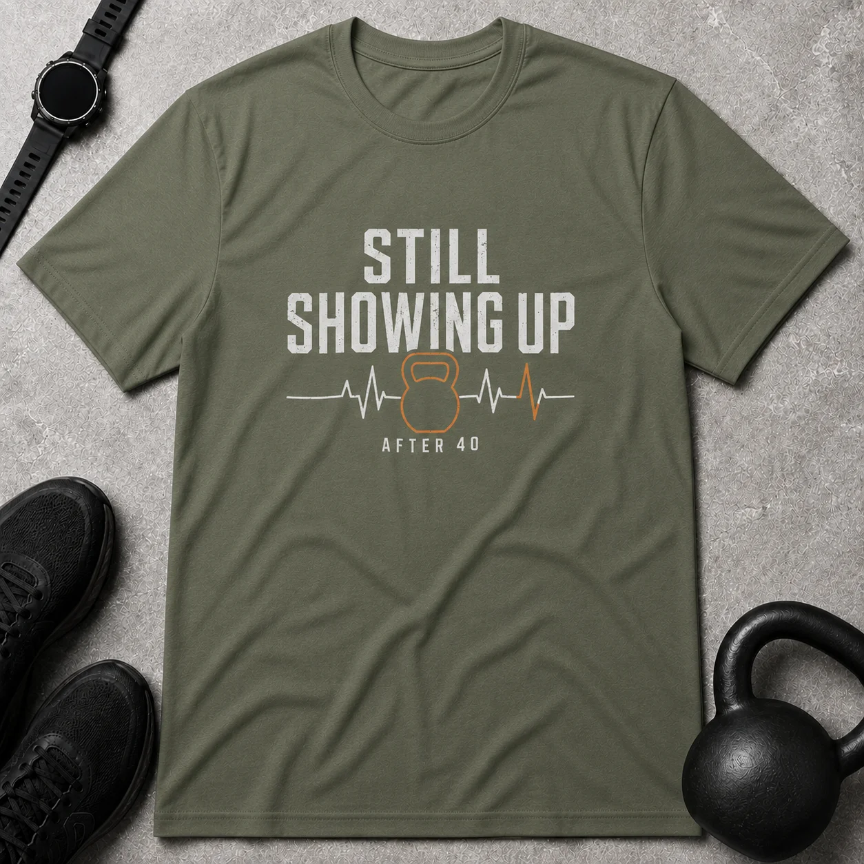 Showing Up Pulse T-shirt product image (1)